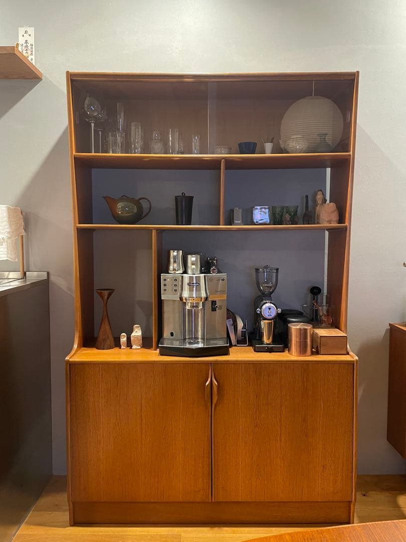 ヴィンテージ木製シェルフ