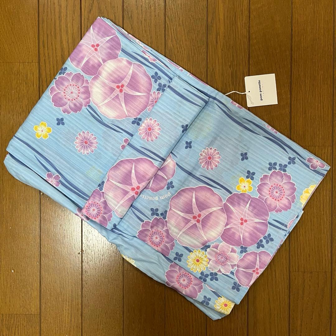 pomponette ポンポネットジュニア　浴衣　ゆかた（新品160）