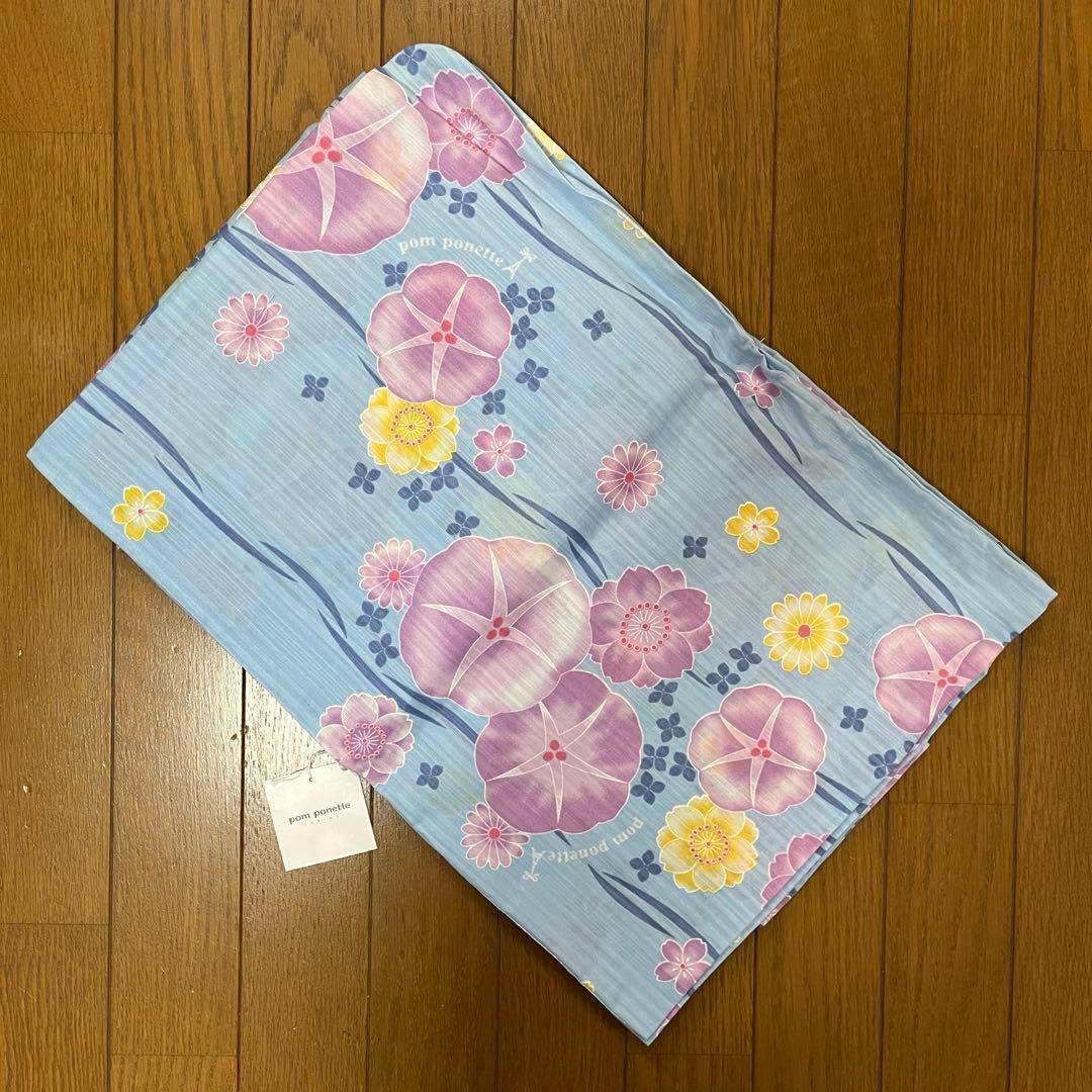 pomponette ポンポネットジュニア　浴衣　ゆかた（新品160）