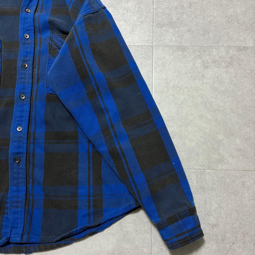 90s USA製 STJOHN'S BAY ネルシャツ BIGMAC