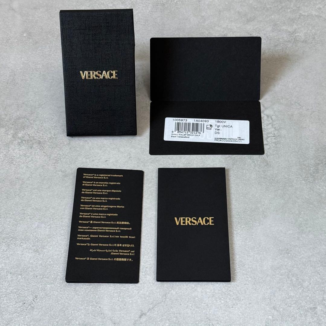 VERSACE ヴェルサーチ 折りたたみ財布 VIRTUS 二つ折り