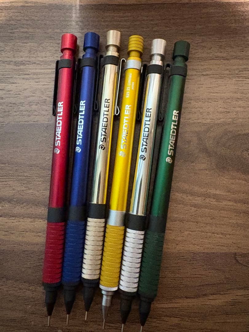 STAEDTLER シャープペンシル 6本セット