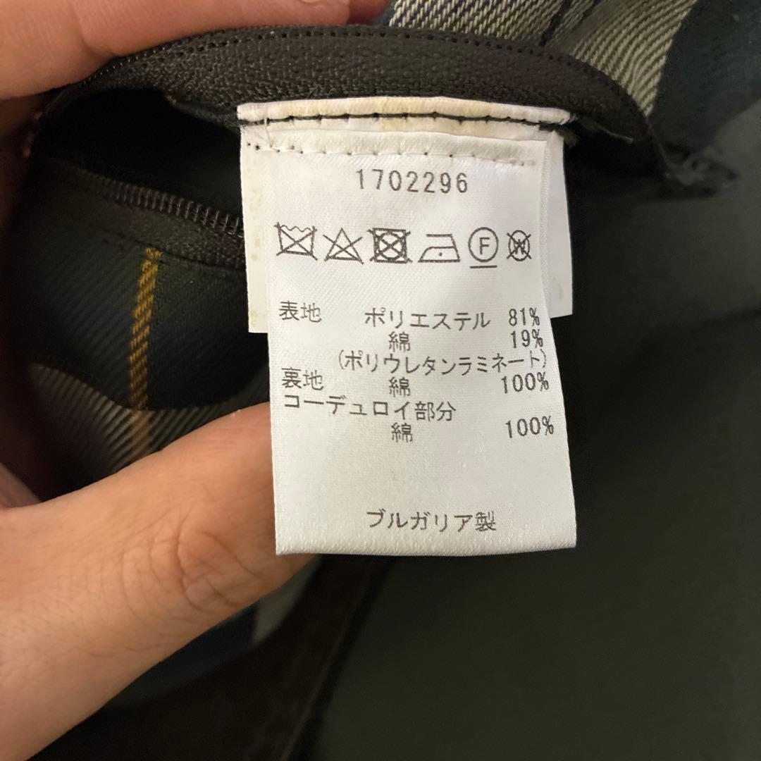 【美品】Barbour バブアー 2LAYER トレンチコート オリーブ 38