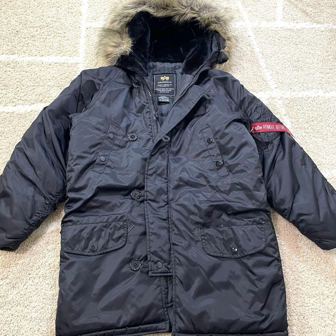 ALPHA INDUSTRIES N-3B フライトジャケット L ミリタリー