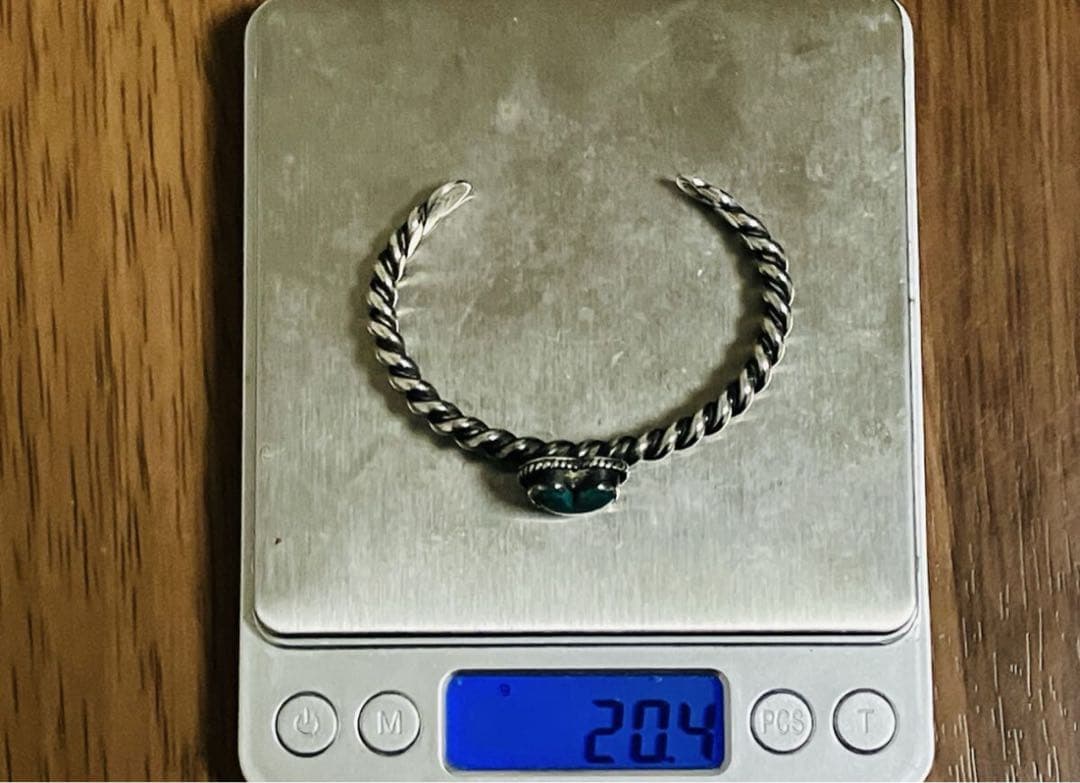 ナバホ族 Navajo バングル ハート インディアンジュエリー ブレスレット