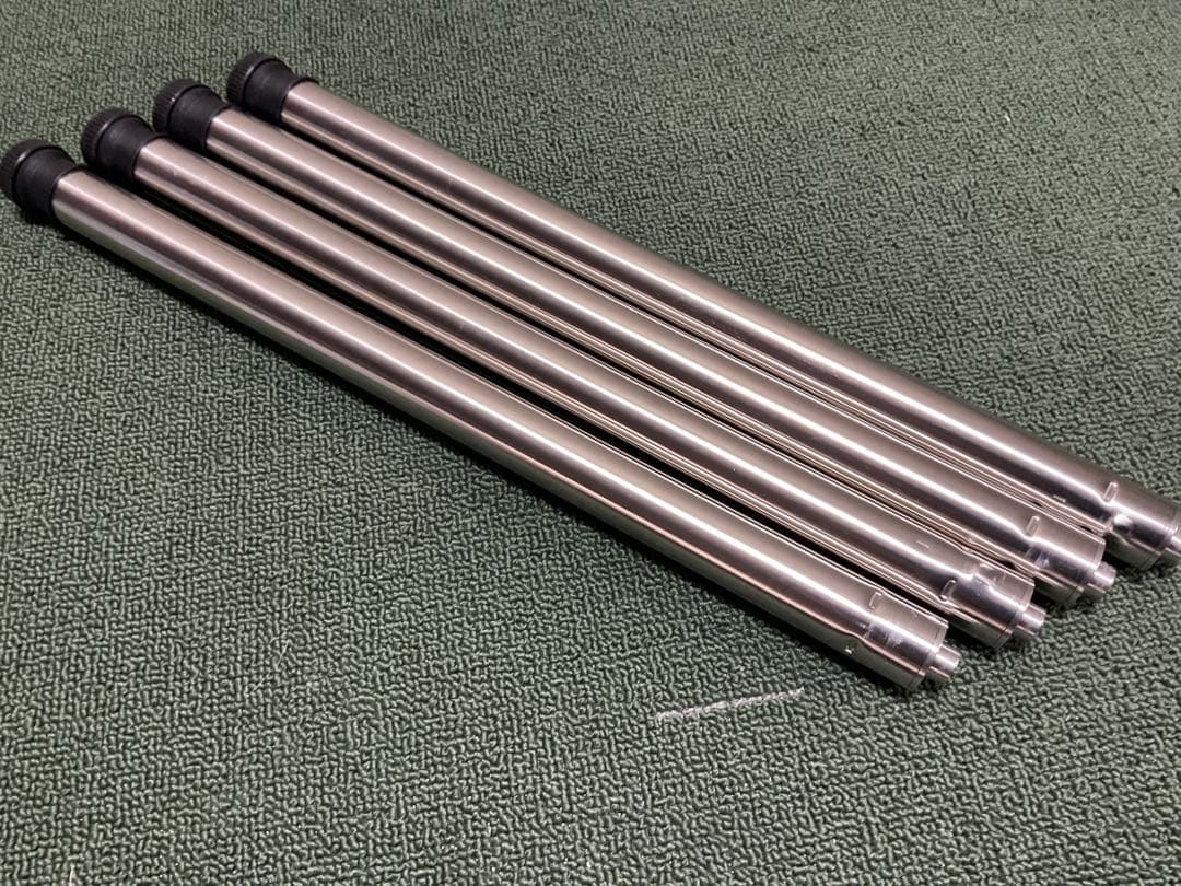 IGT アイアングリルテーブル フレーム ロング ３点セット スノーピーク