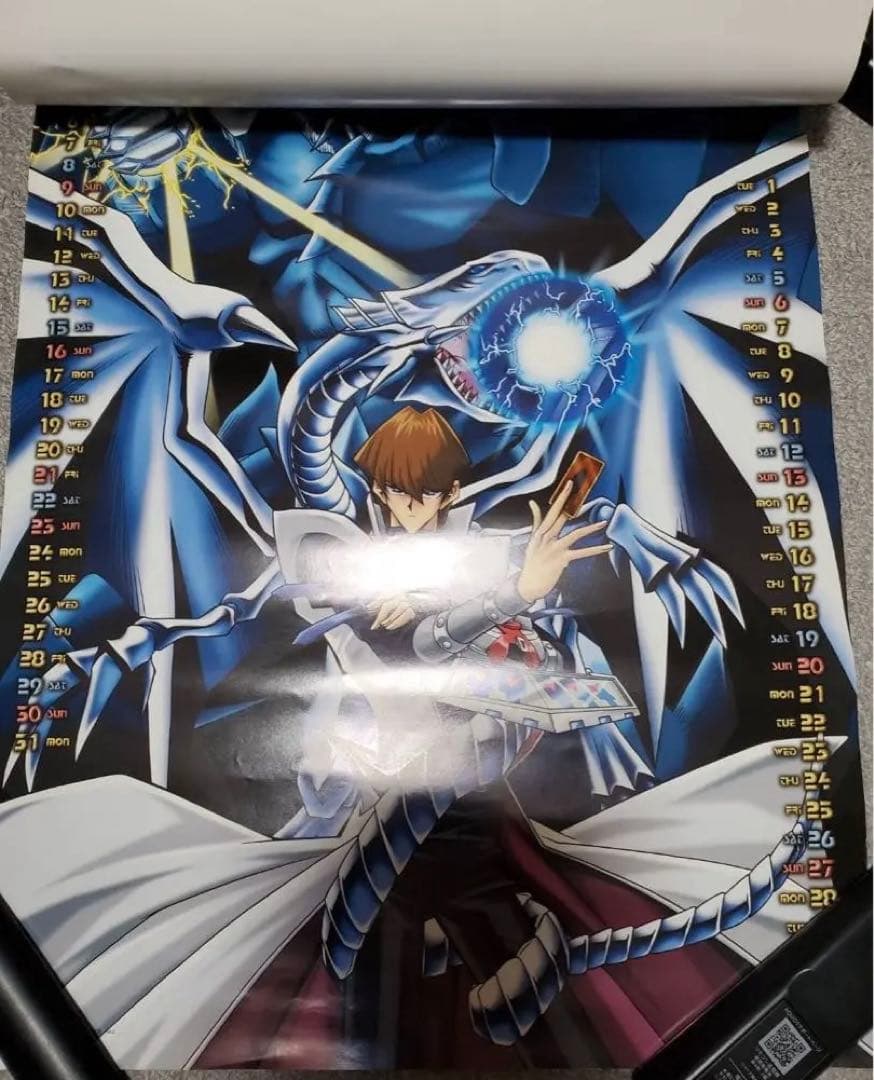 当時物！激レア！ 遊戯王　デュエルモンスターズ　2003 カレンダー