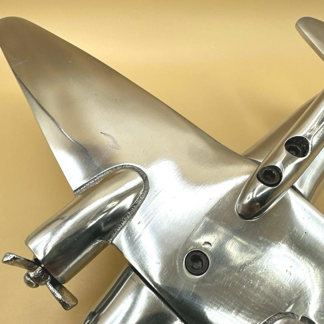 DULTON ダルトン DC-3 plane L 飛行機 アルミ オブジェ 置物
