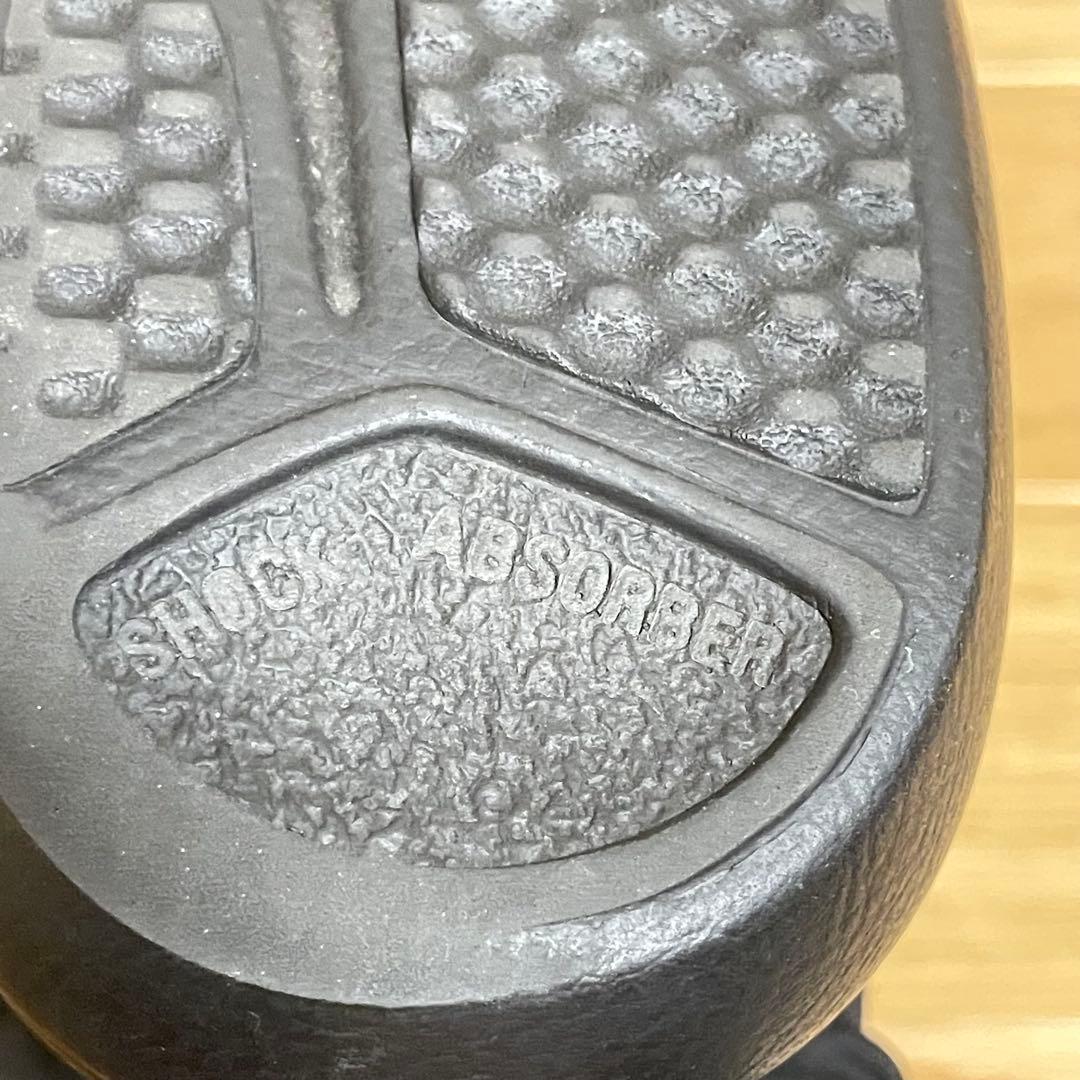 未使用に近い フィンコンフォート レザーシューズ ストラップ ブラック ドイツ製