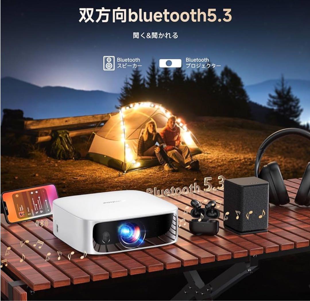 プロジェクター 1200ANSI TOFオートフォーカス 1:1 投影比率