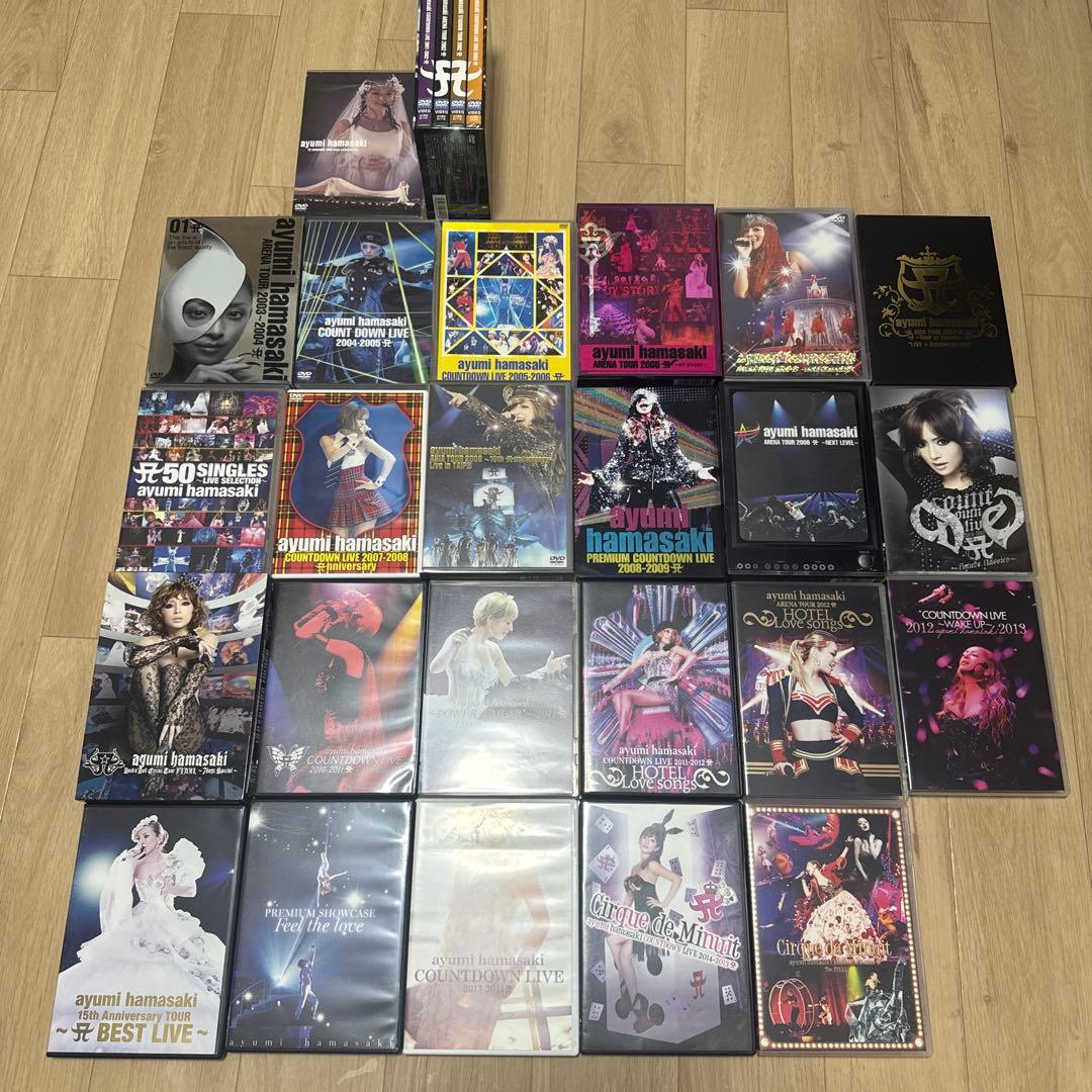 浜崎あゆみ ライブ DVD まとめ売り