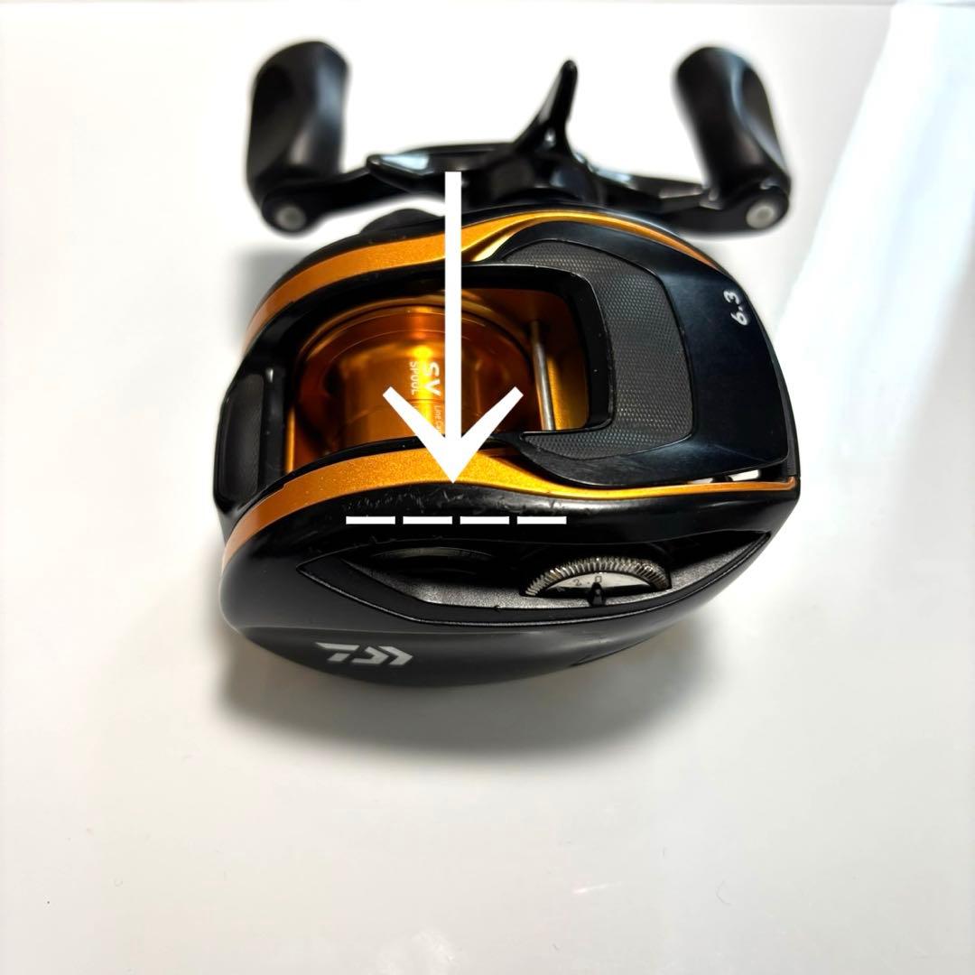 DAIWA T3 SV 6.3 Ｌ-TW 左巻き　ベイトリール