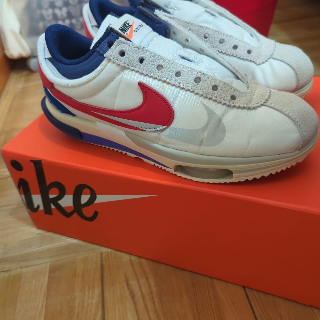 た*。様 nike×sacai zoom cortez　白