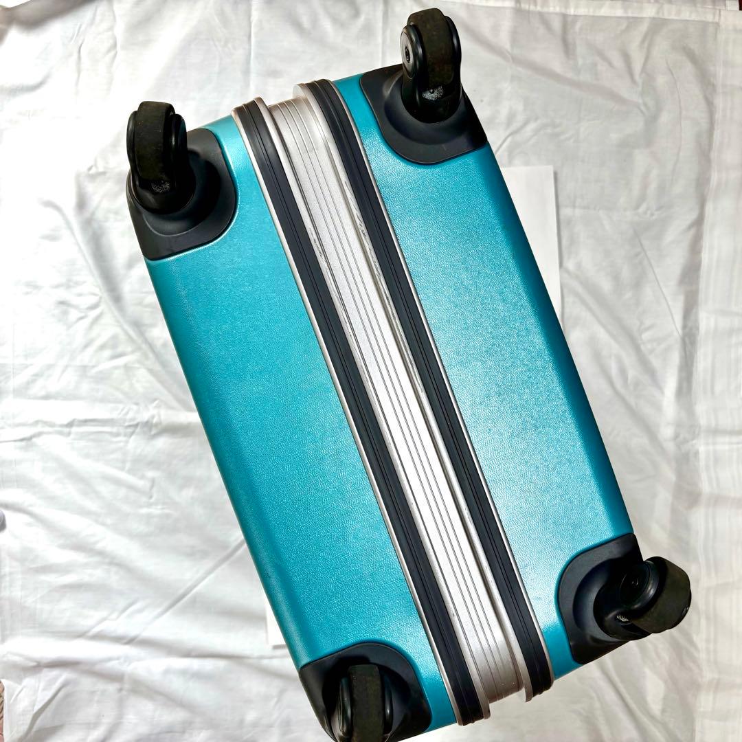 はち Proteca スーツケース 大型 ハードケース ターコイズ