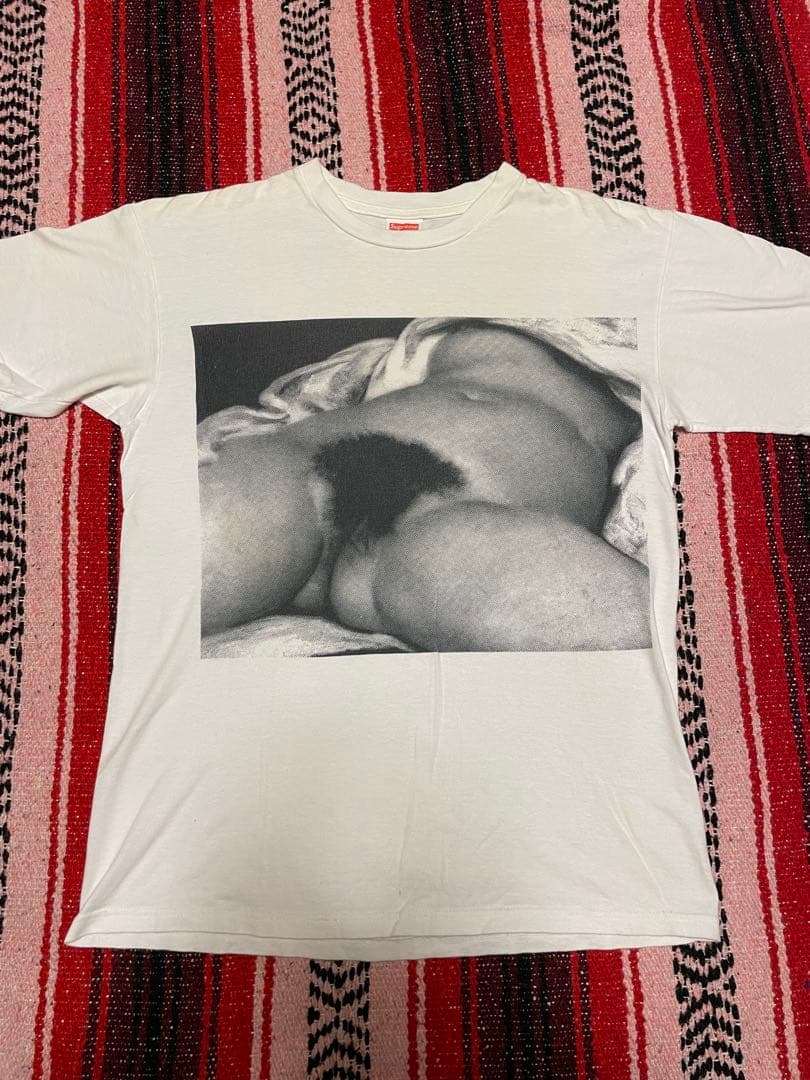 トップス Supreme 12SS Origin Tee M White art tee