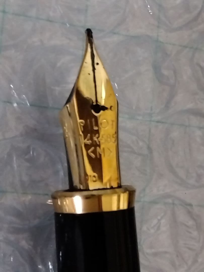 中字M ペン先14K パイロット カスタム 万年筆 PILOT ヴィンテージ美品