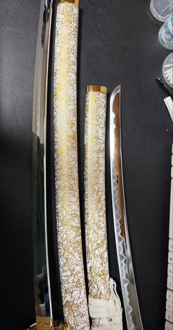 ノ*コ様 模造刀 2本セット（刀120cm + 脇差70cm）美品