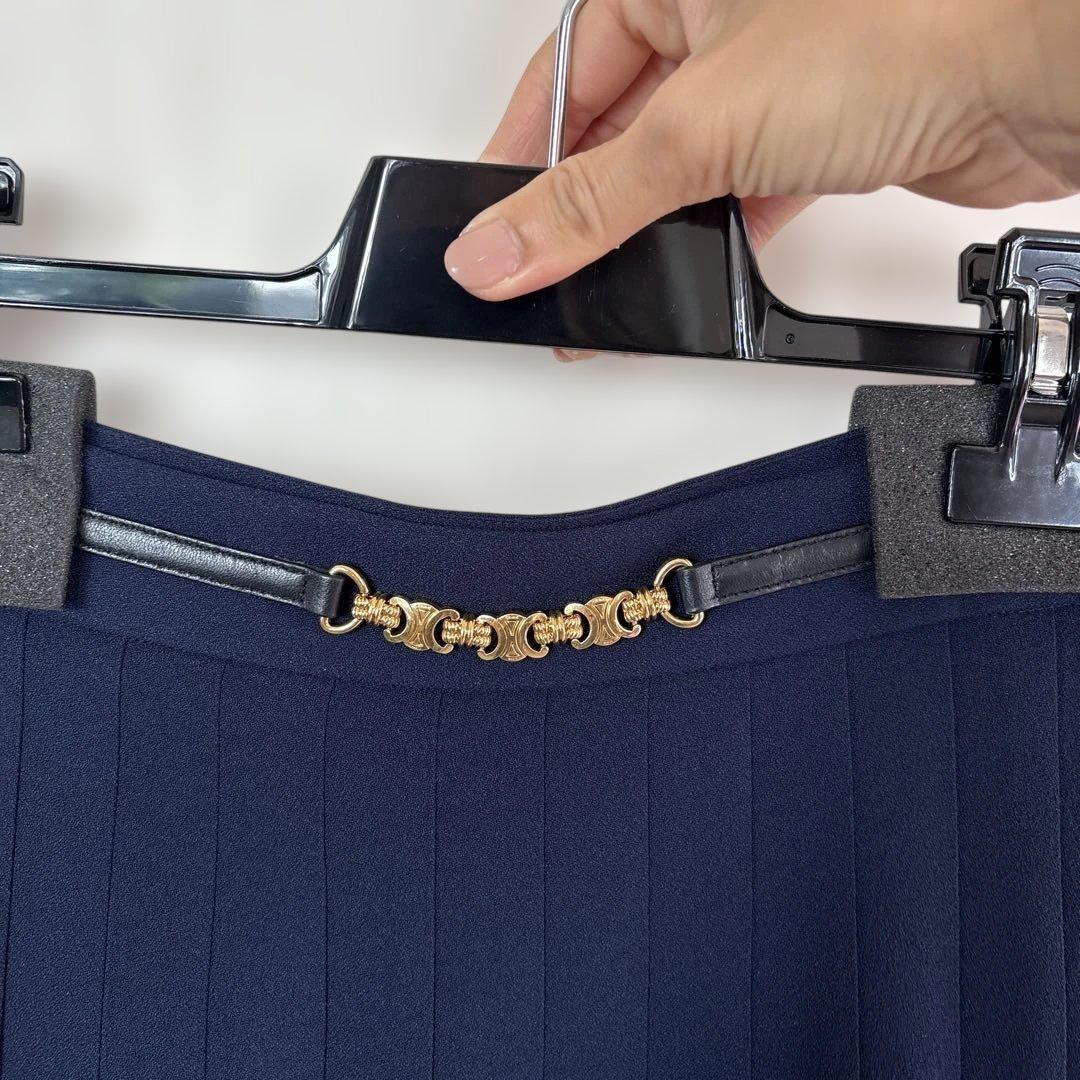 Celine プリーツスカート　サイズ36 美品