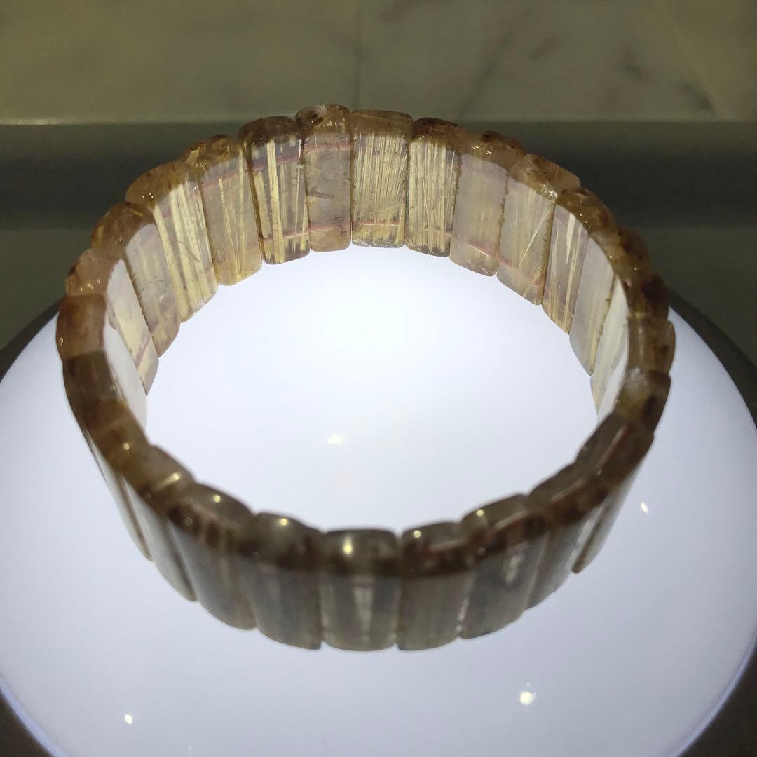R*y様 ②ルチルクォーツバングル(20mm級)