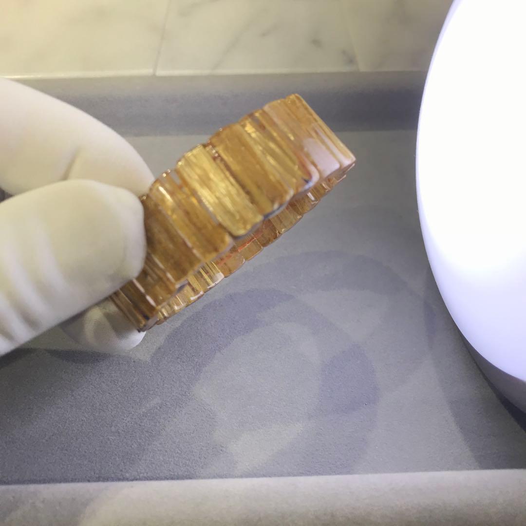 R*y様 ②ルチルクォーツバングル(20mm級)