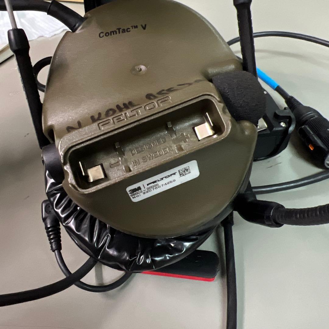 米軍実物 3M Peltor COMTAC V ヘッドセット 米軍放出品