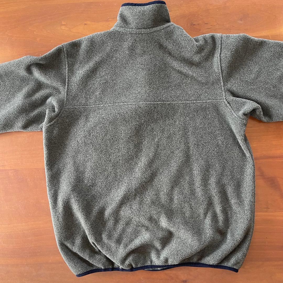 Patagonia Snap-Tフリース★ネイビー×グレーレディースM柴田ひかり
