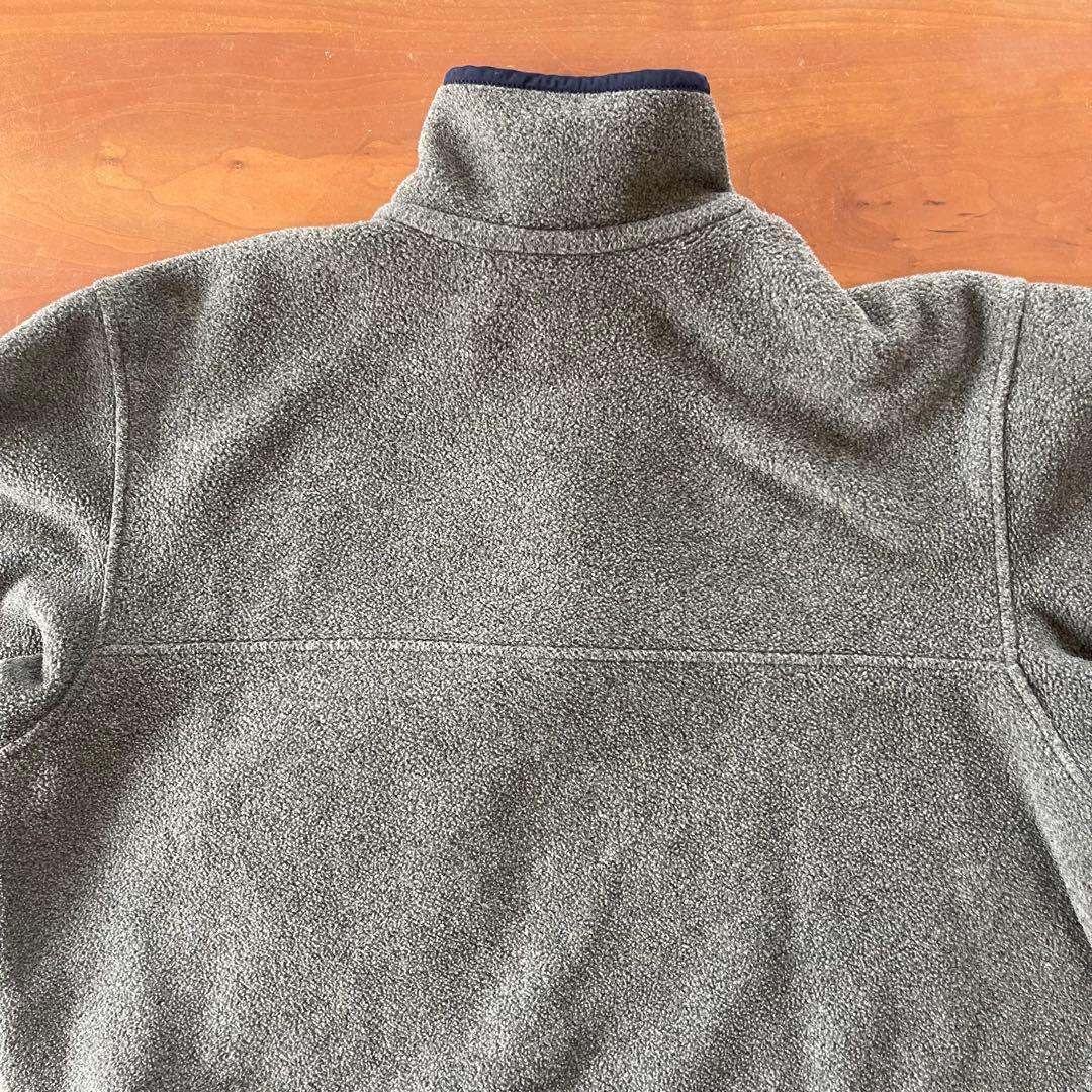 Patagonia Snap-Tフリース★ネイビー×グレーレディースM柴田ひかり