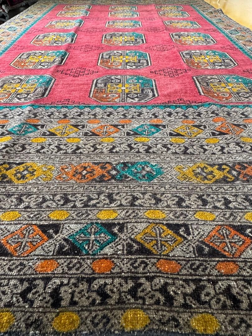 ペルシャ ビンテージ トルクメン絨毯