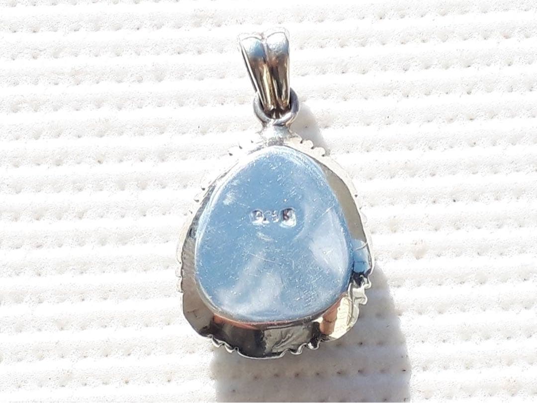 最終※シルバー925 ターコイズ トップ ナバホ ジュエリー インディアン