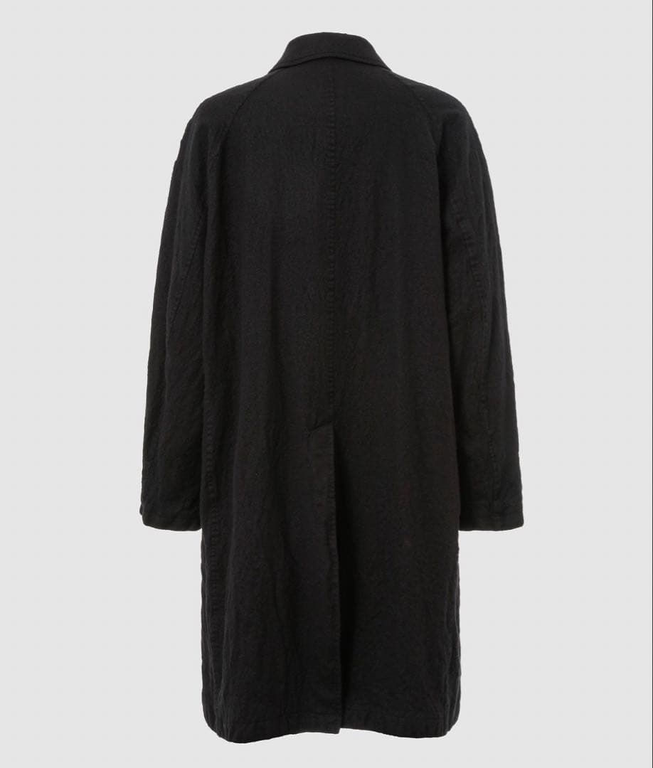 COMME des GARCONS HOMME ウールサージ 製品縮絨コート S