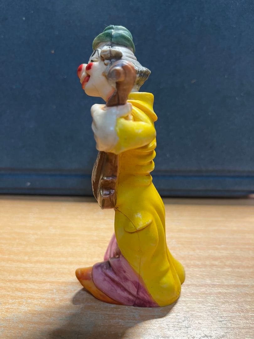 ピエロ　ハンドペイント　カポディモンテ 人形　イタリア製