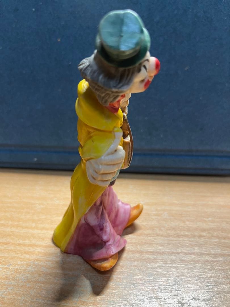 ピエロ　ハンドペイント　カポディモンテ 人形　イタリア製