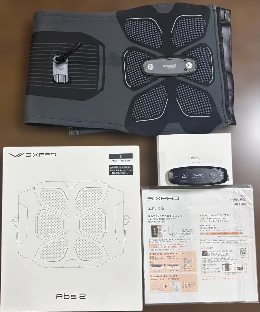 SIXPAD Abs 2 + コントローラー付属