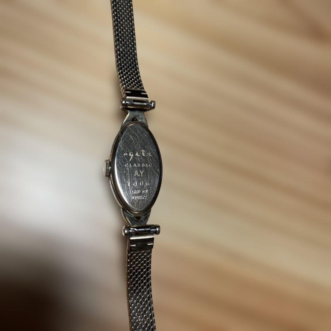 美品　agete classic K10アガット レディース腕時計　箱入り