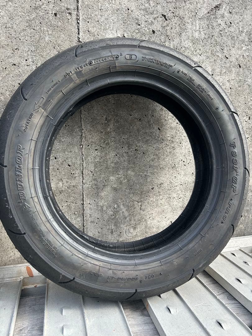 25年製！ダンロップ TT93GP ミニバイクタイヤ　12インチ