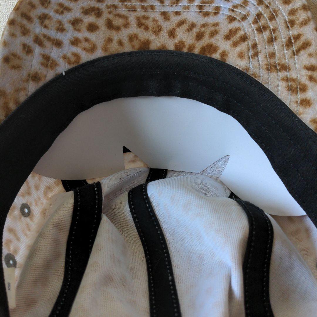 supreme レオパード　キャンプ　キャップ