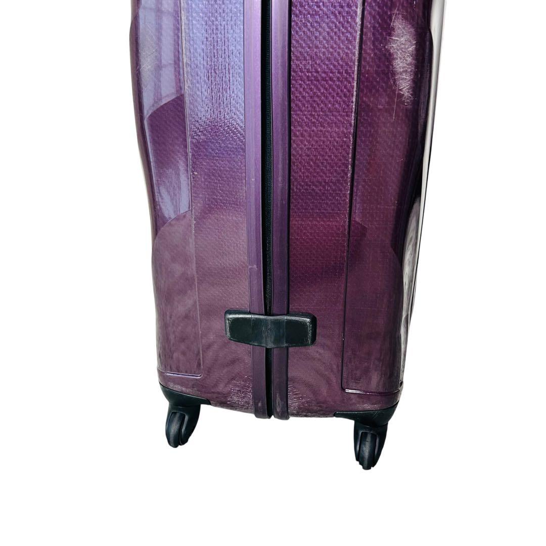 サムソナイト　コスモライト　スーツケース　　バイオレット　132L　内部極美品