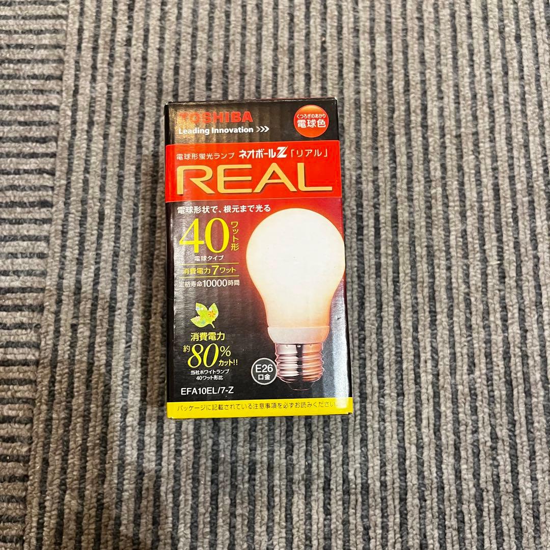 TOSHIBA 東芝 ネオボールZ REAL 40W形　E26 10個セット