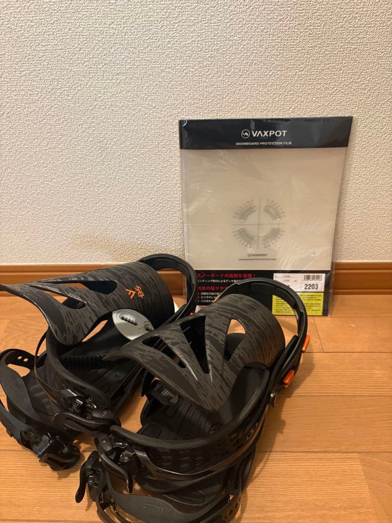 フラックスDS ビンディングMサイズ【美品】新品未使用デッキ保護シート付き