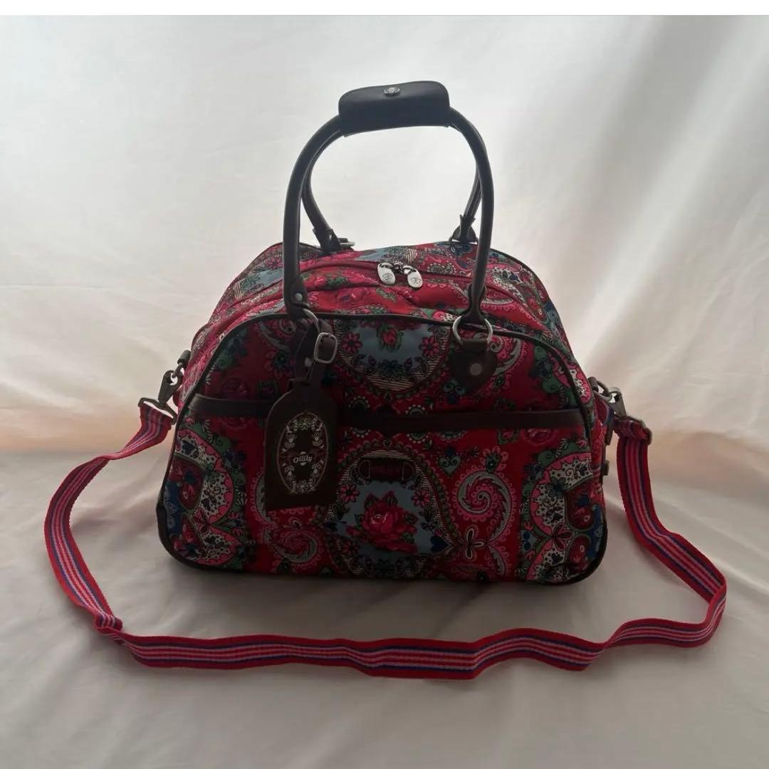 ⚠︎3/18迄★OILILY★オイリリー トラベル バッグ キャリーバッグ 花柄