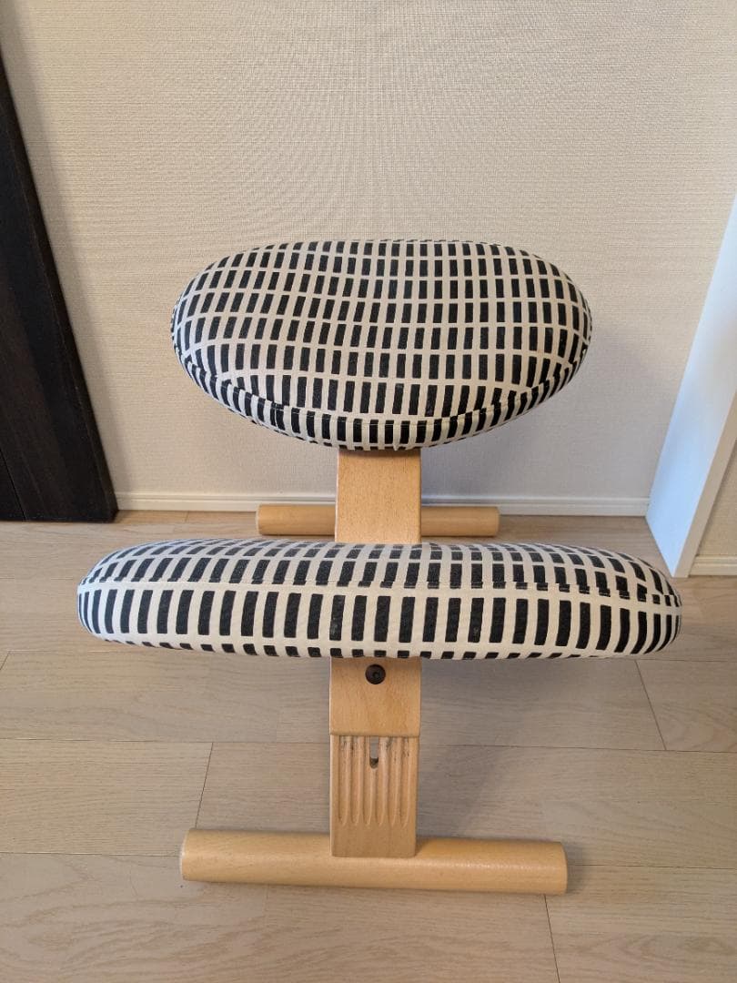 Rybo リボ社 バランスチェア イージー レッド、カバー付き