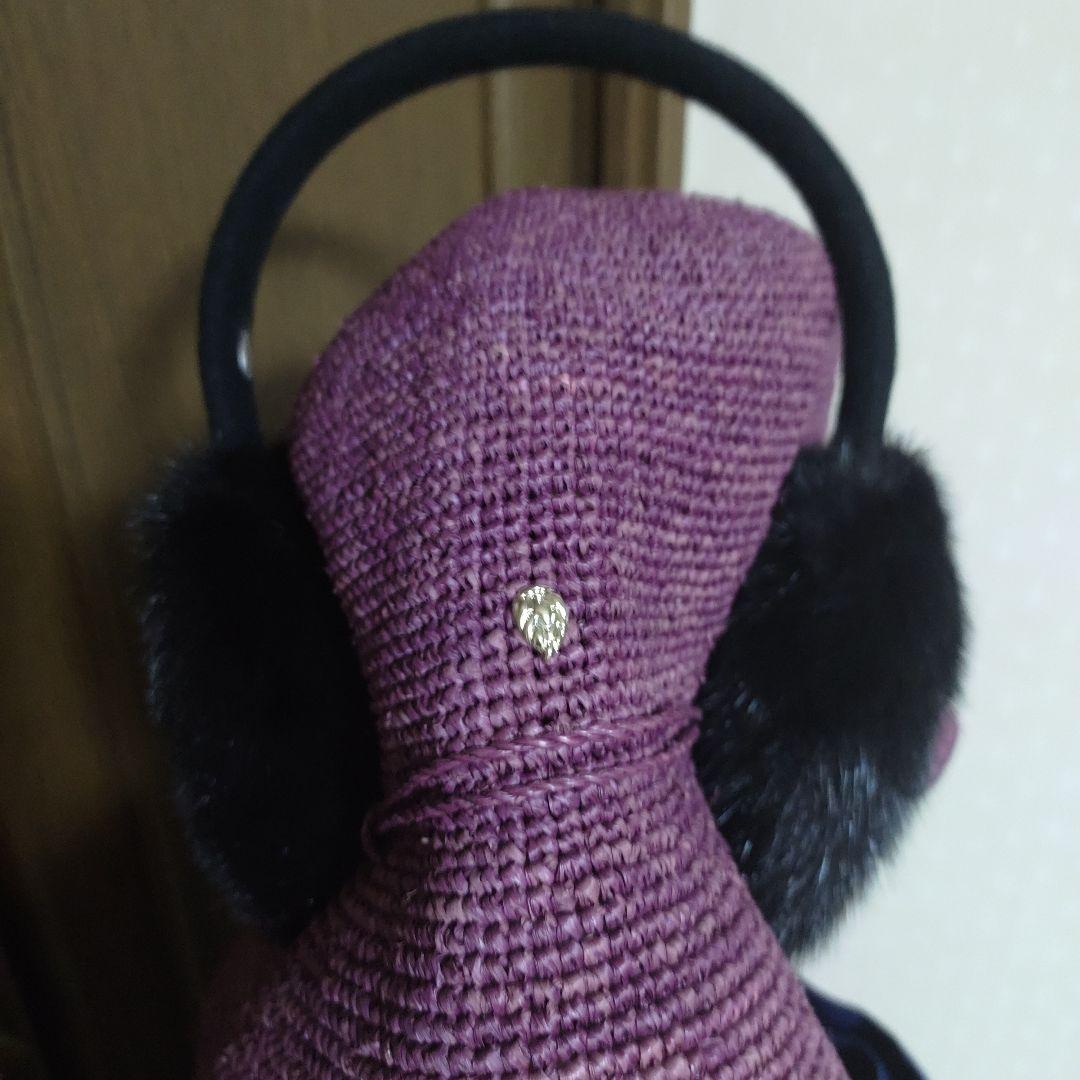 最終値下げFOXEYフォクシーイヤーマフ美品 ブラック送料無料