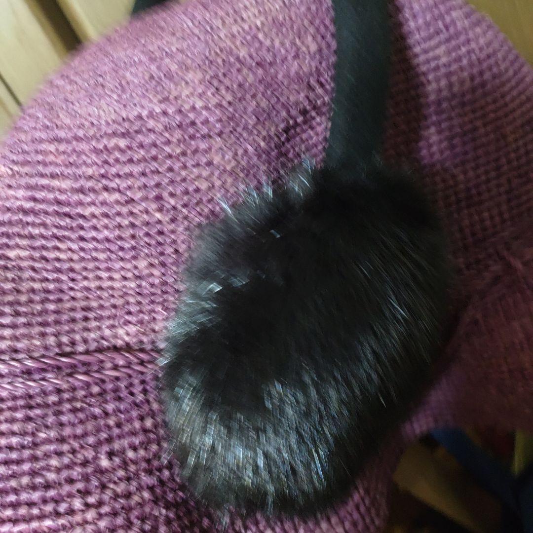 最終値下げFOXEYフォクシーイヤーマフ美品 ブラック送料無料