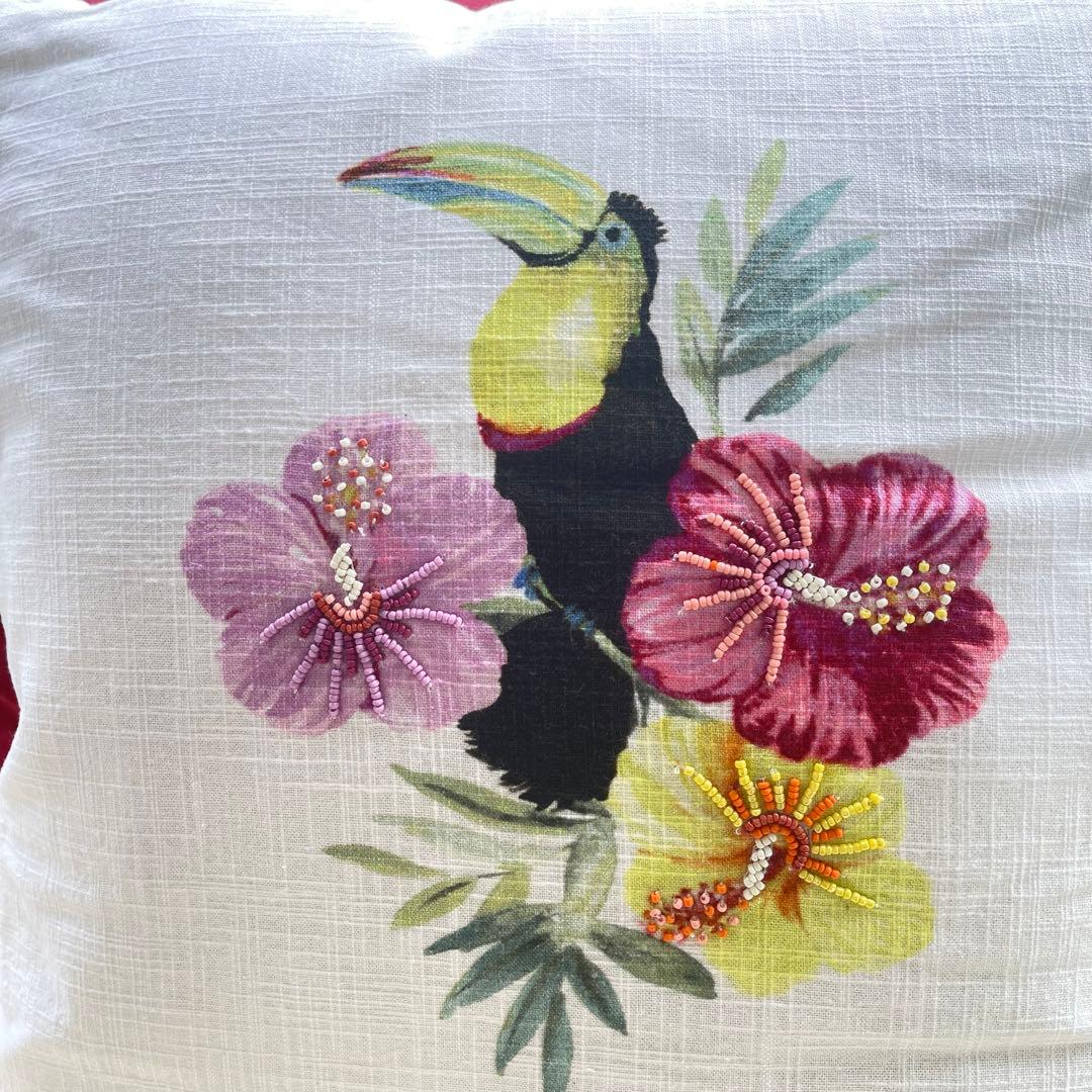 【2個】ローラアシュレイ クッション2個　新品タグ付き