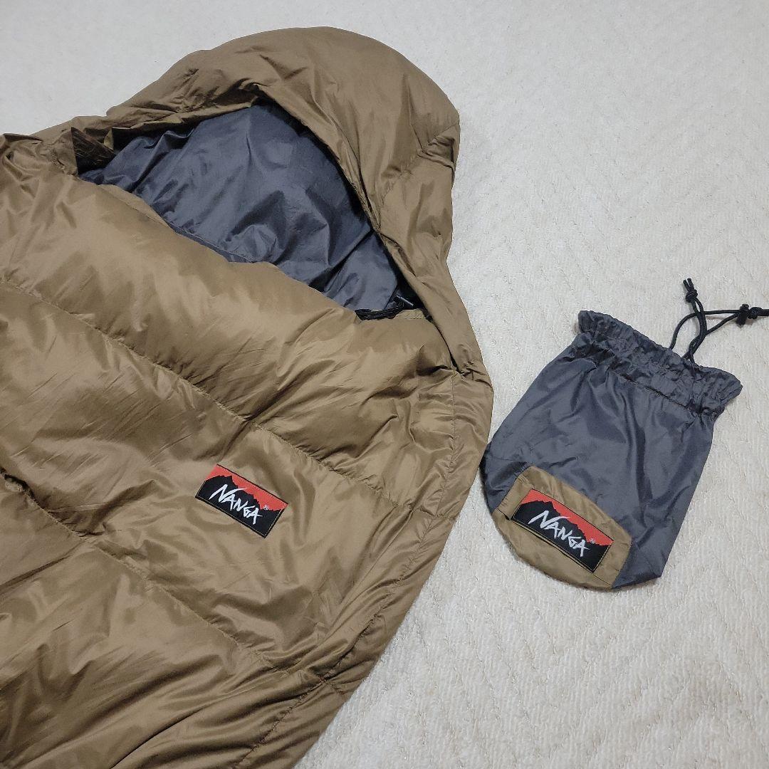 NANGA ブラウン 寝袋