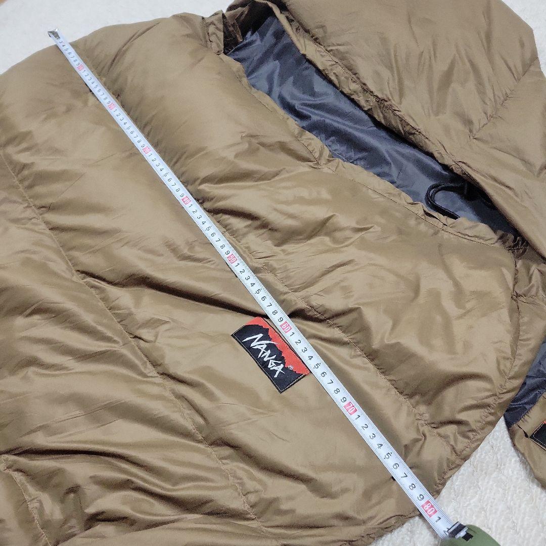 NANGA ブラウン 寝袋