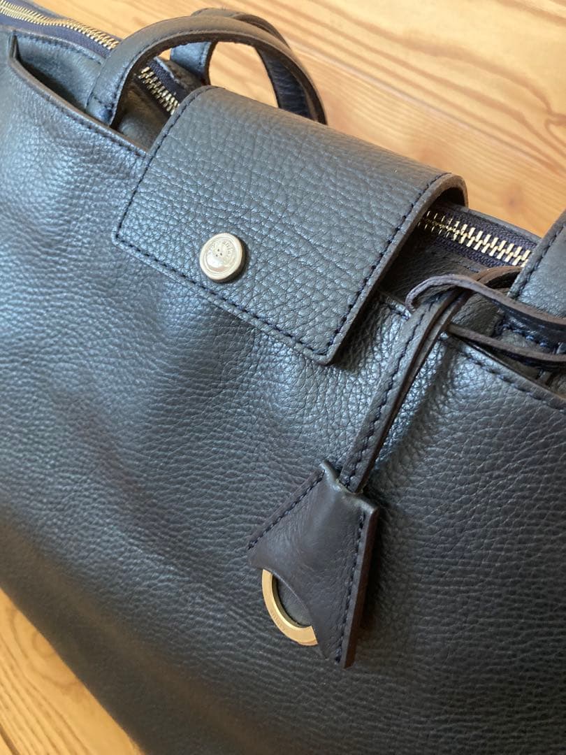 美品 aniary アニアリA4 トートバッグ 本革 肩掛け