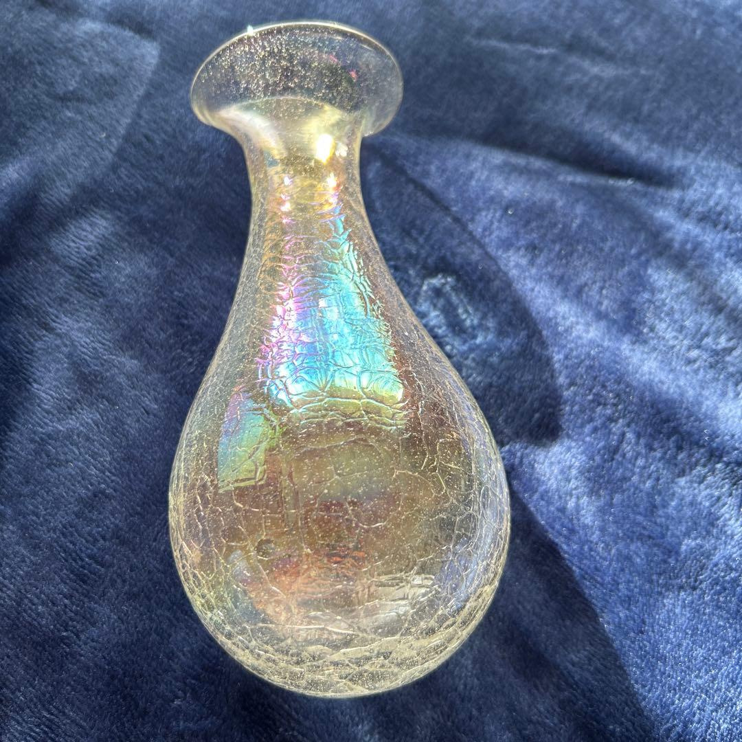 笛吹ガラス　花瓶