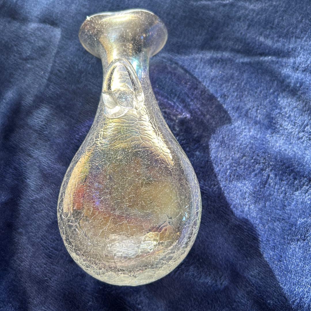 笛吹ガラス　花瓶