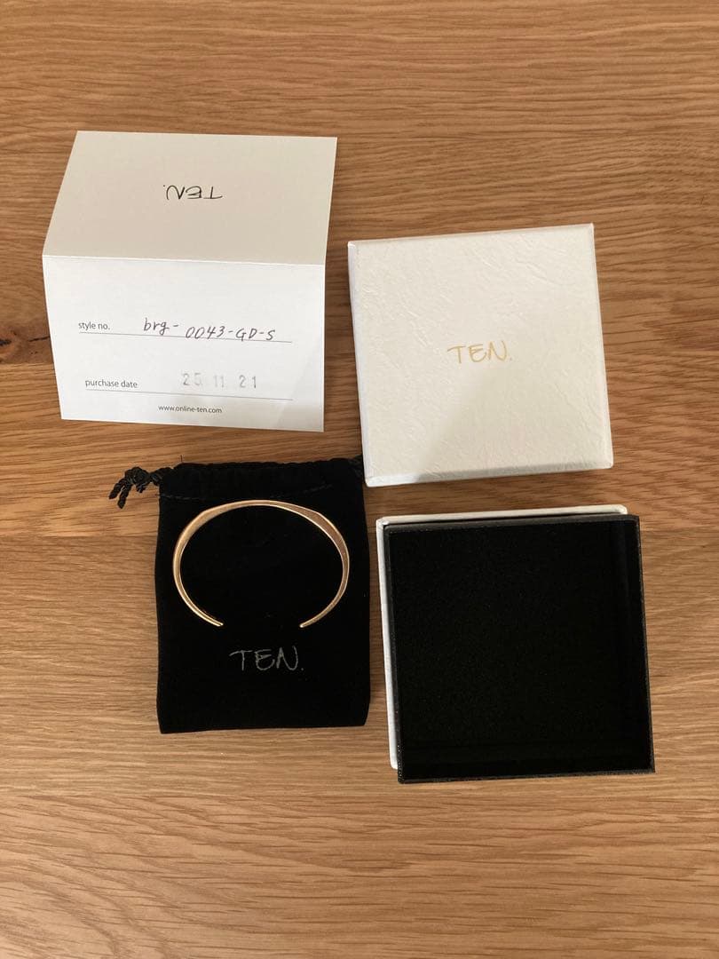 ヨヨ　TEN ゴールド ブレスレット